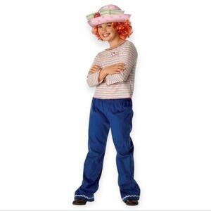 NWT Strawberry Shortcake Cartoon Character Dress Up Costume with Hat